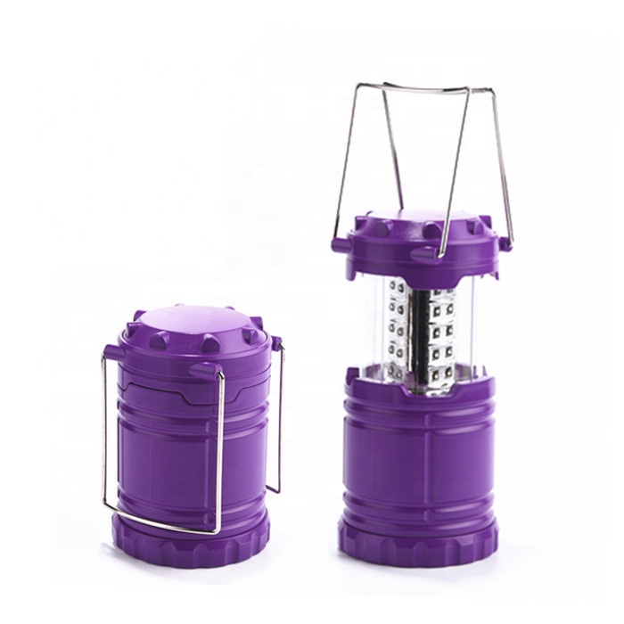 Linterna LED telescópica colgante para acampar