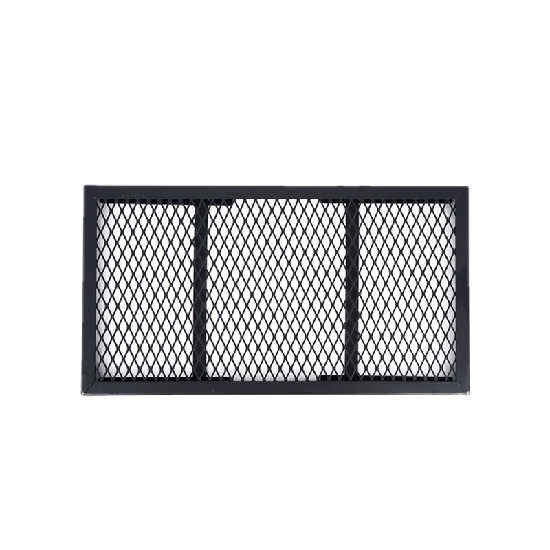 Mesa de picnic plegable para exteriores con rejilla de hierro