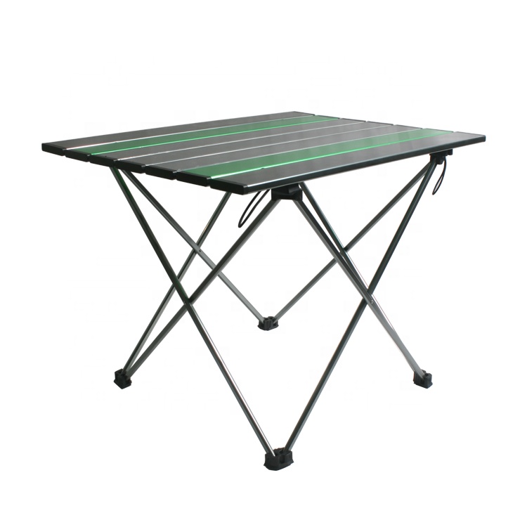 Mesa de picnic para acampar, plegable, ligera y fácil de transportar