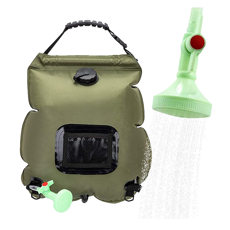 Bolsa de ducha para acampar al aire libre de 20 l