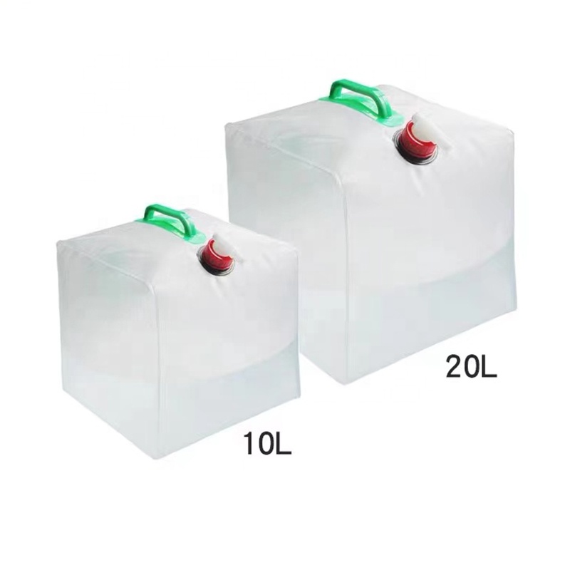 Contenedor de agua plegable para acampar al aire libre