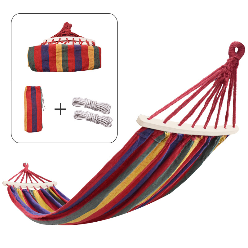 Hamacas portátiles plegables para acampar al aire libre