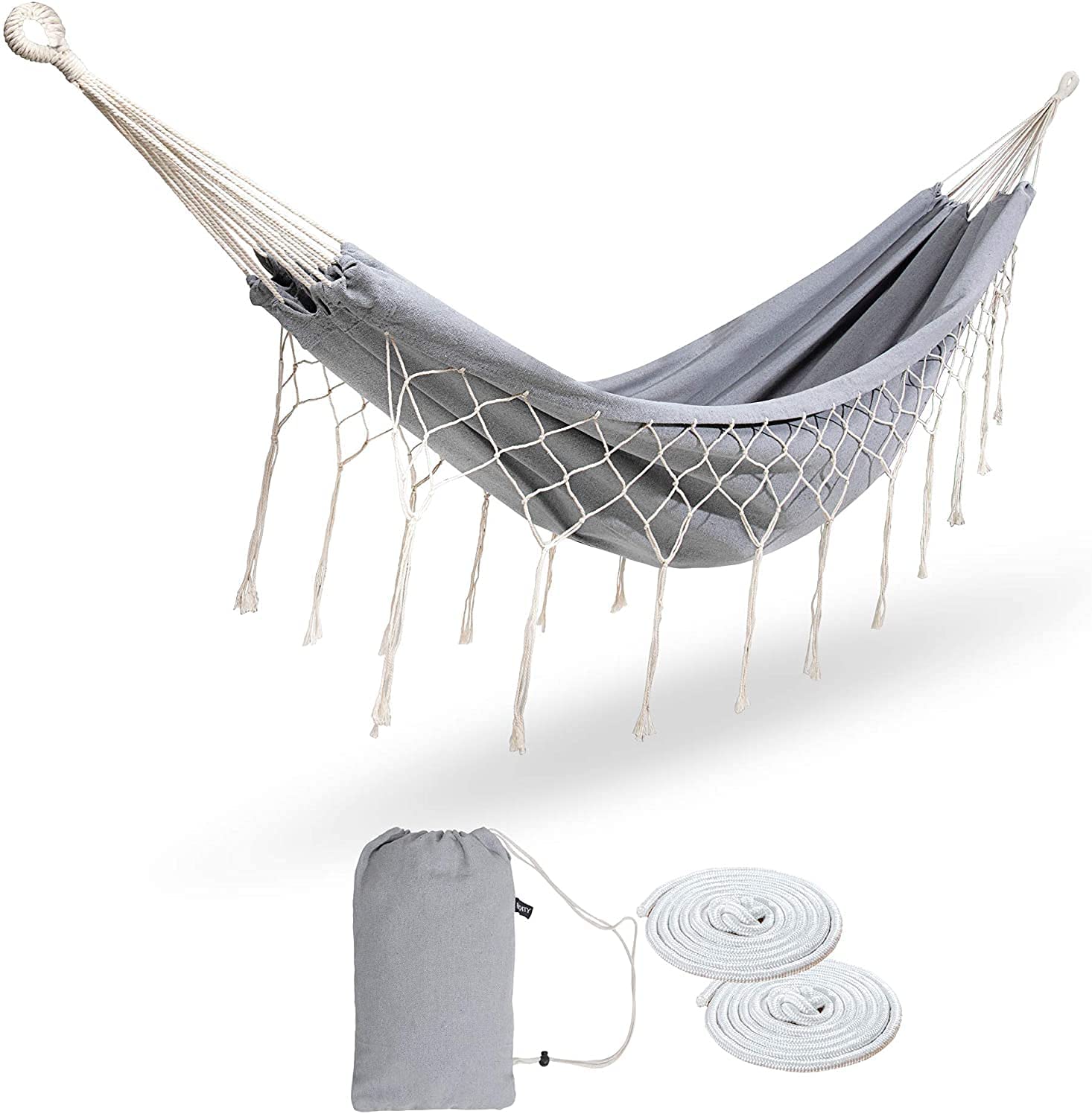Hamaca doble individual para exteriores, silla colgante para acampar
