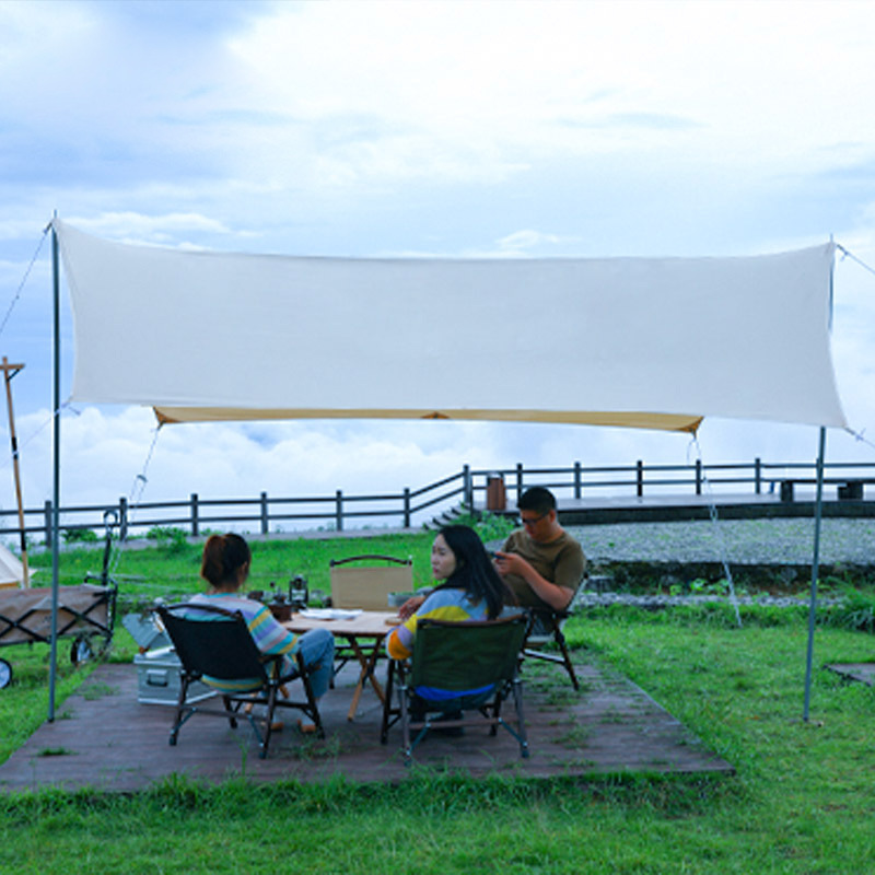 Toldo para acampar al aire libre, refugio solar