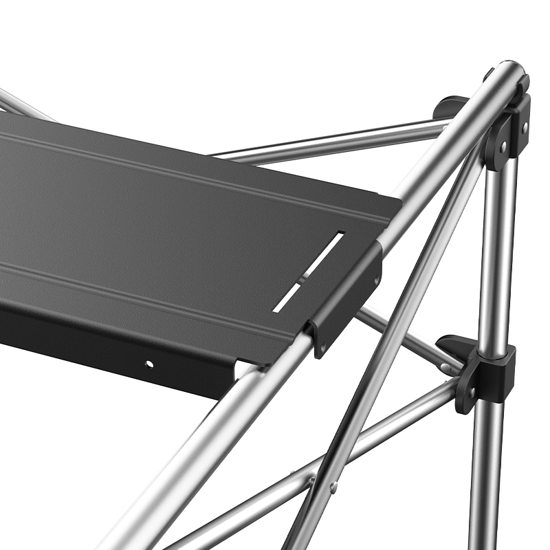 Mesa plegable de aluminio para acampar empalmable
