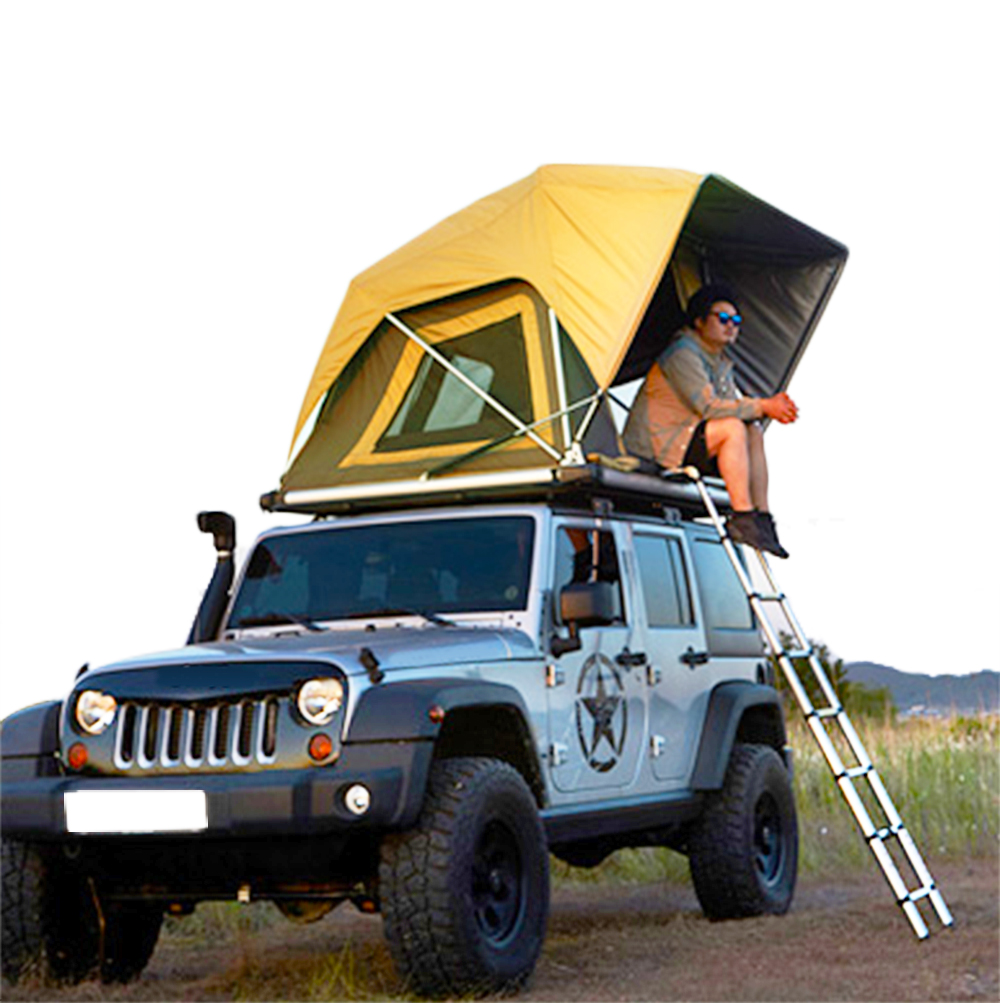 Tienda de campaña automática para techo de coche, de carcasa blanda y resistente al viento, para exteriores