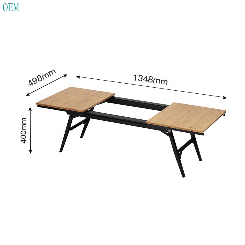 Mesa de camping plegable IGT para exteriores con hornillo para picnic