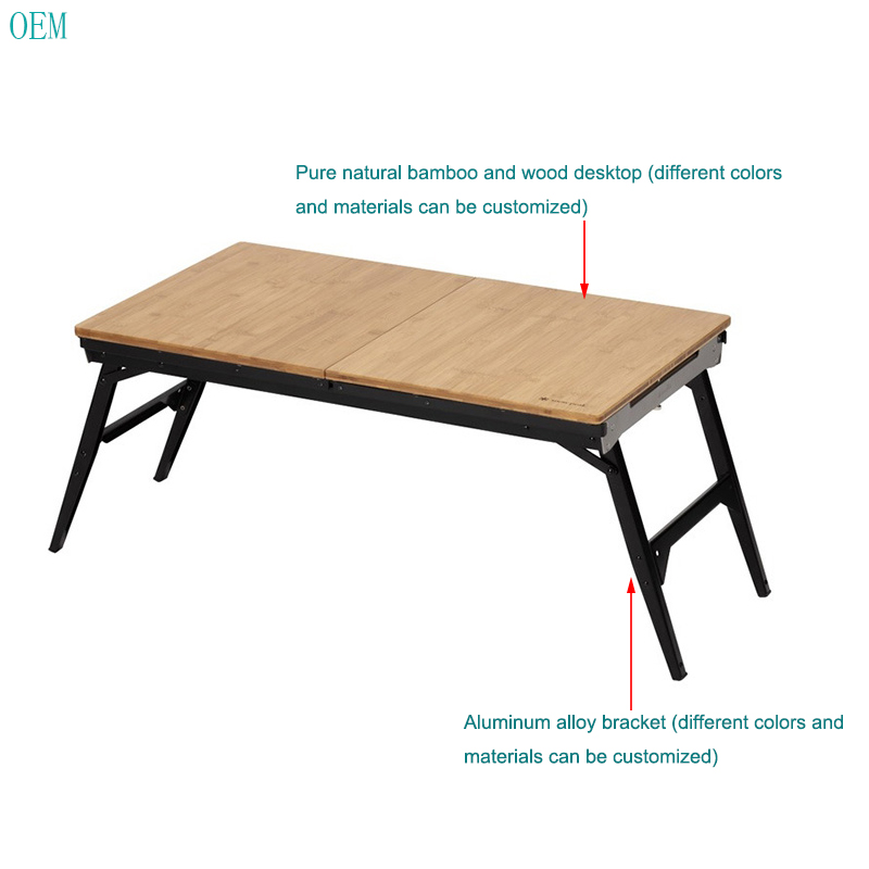 Mesa de camping plegable IGT para exteriores con hornillo para picnic