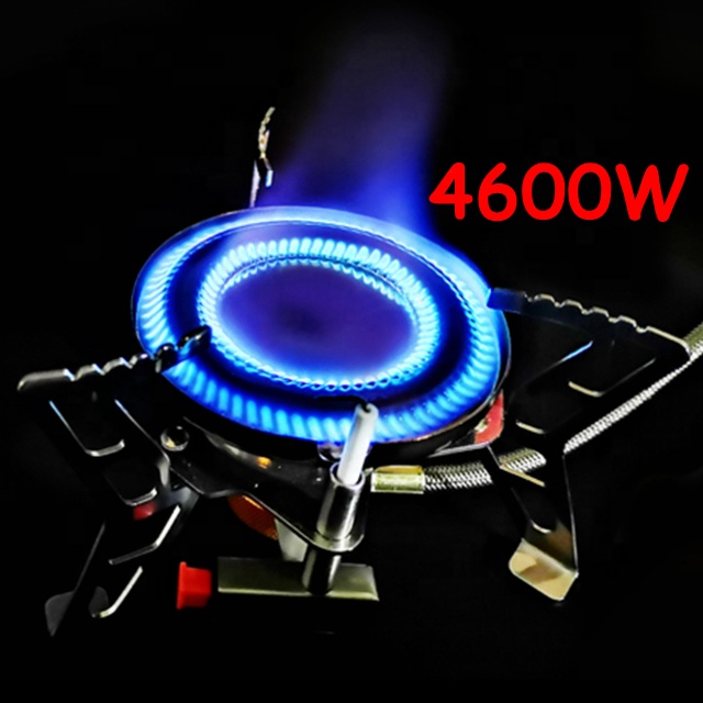 Estufa portátil para acampar al aire libre de 4600 W