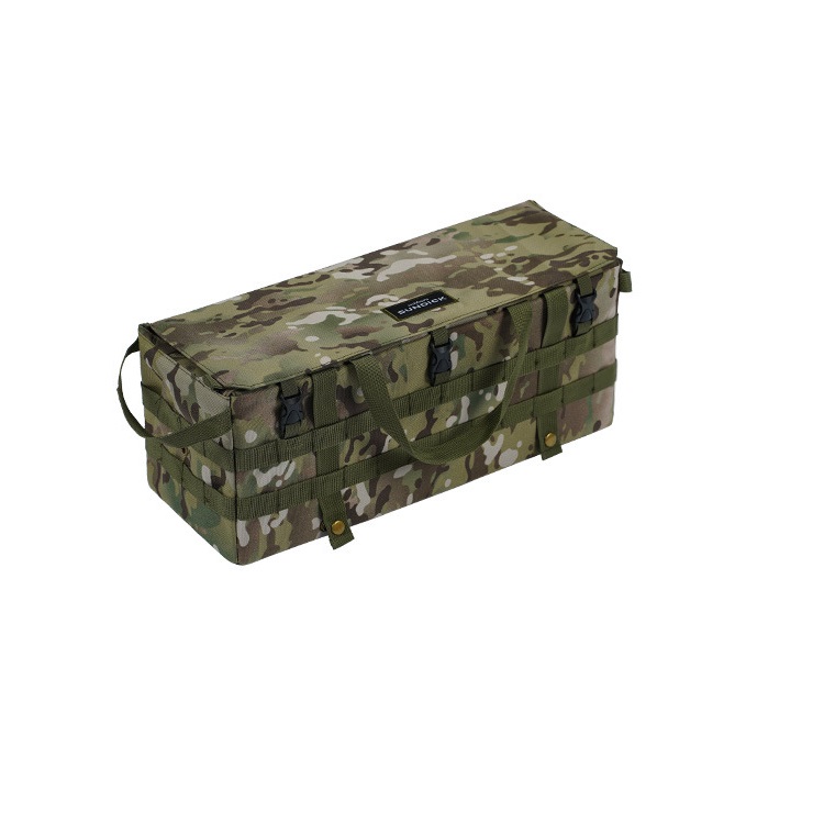 Bolsa de almacenamiento multifuncional para acampar, organizador de equipo para acampar al aire libre