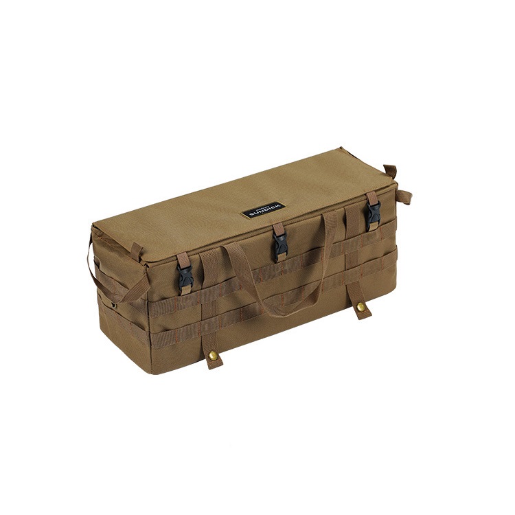 Bolsa de almacenamiento multifuncional para acampar, organizador de equipo para acampar al aire libre