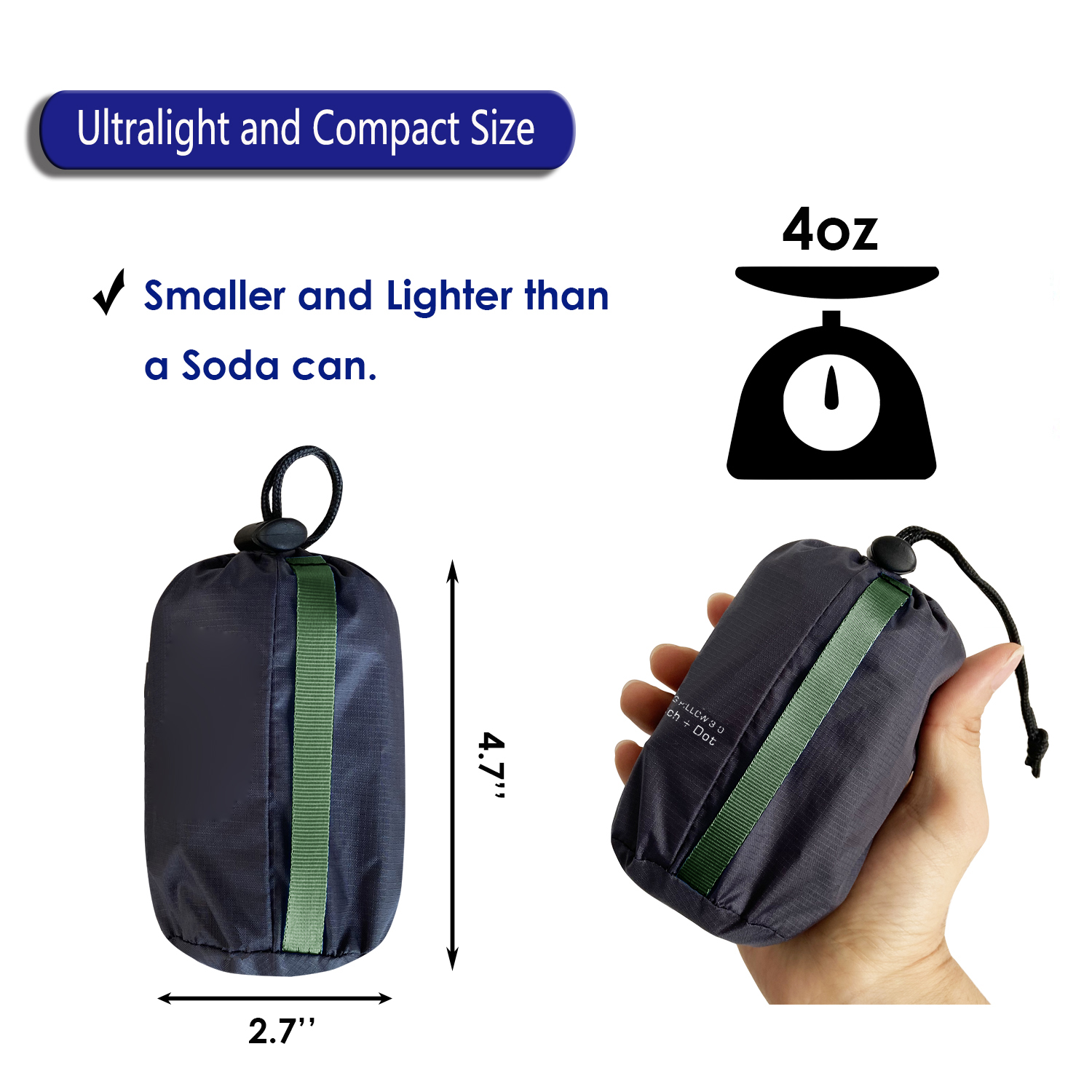 Almohada inflable ligera para acampar al aire libre: almohada de aire para mochileros