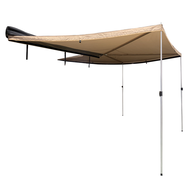 Toldo lateral para autocaravanas al aire libre - Tienda de campaña con sombrilla en el techo