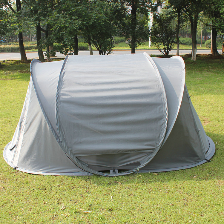 Tienda de campaña plegable impermeable de gran tamaño para acampar al aire libre