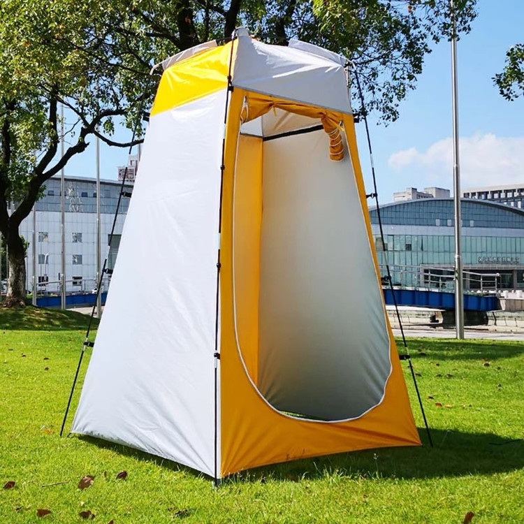 Tienda de campaña con ducha al aire libre - Inodoro portátil para acampar