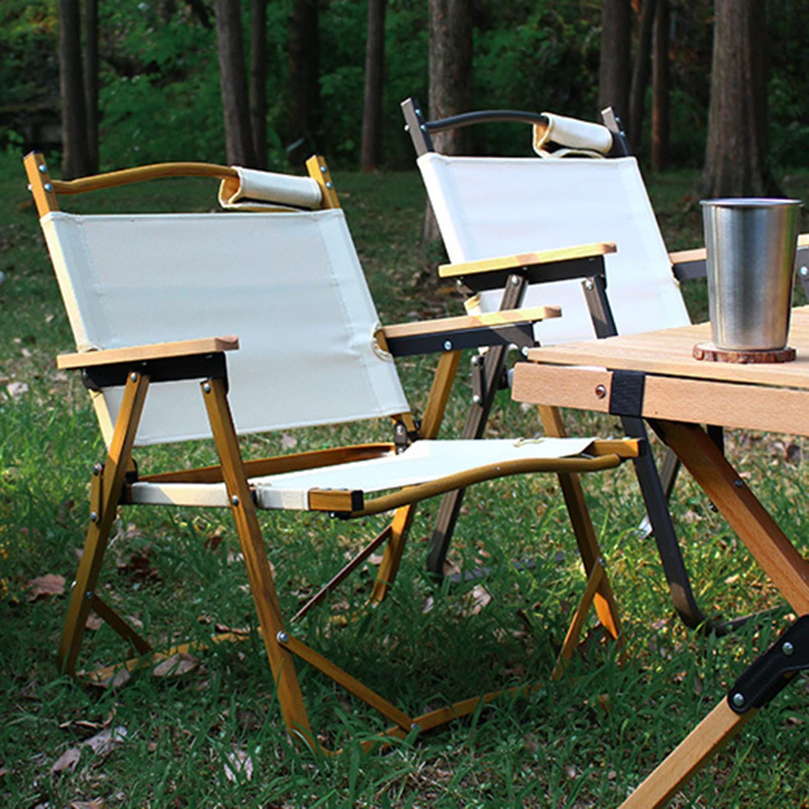 Silla plegable de aluminio para exteriores Kermit