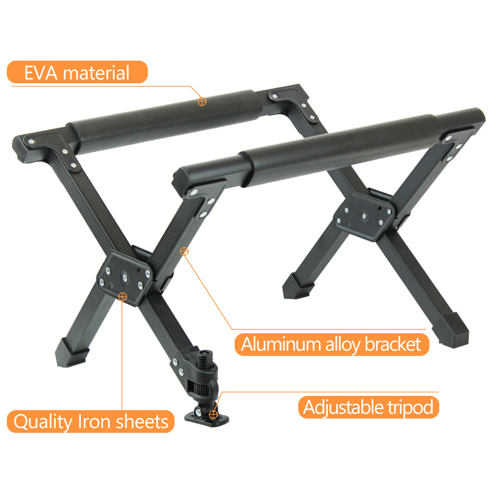 Estante para cubos de hielo plegable de aluminio para exteriores, estante de soporte para caja de almacenamiento