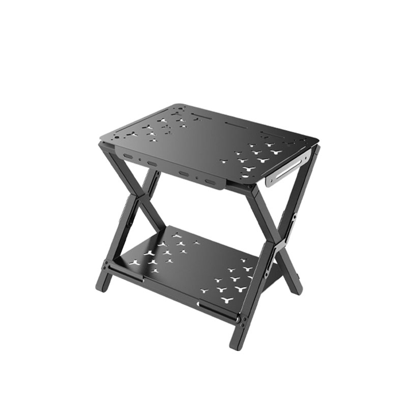 Mesa plegable de aluminio para picnic al aire libre MaZa con tableros dobles