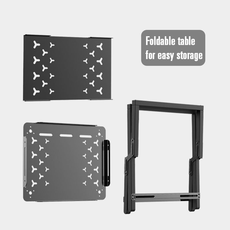 Mesa plegable de aluminio para picnic al aire libre MaZa con tableros dobles