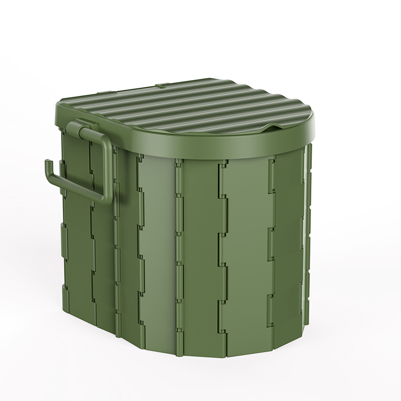 Inodoro portátil plegable para acampar al aire libre, orinal para viajes en automóvil