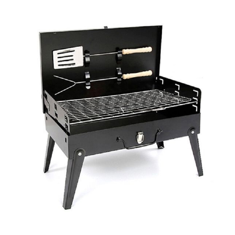 Parrilla para barbacoa plegable portátil para exteriores
