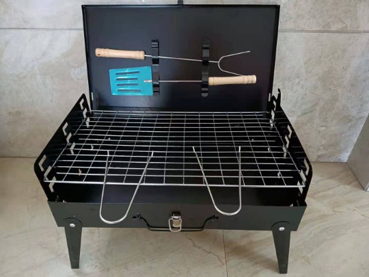 Parrilla para barbacoa plegable portátil para exteriores