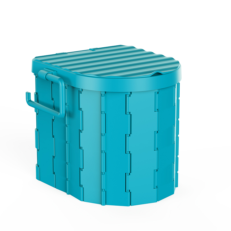 Inodoro portátil plegable para acampar al aire libre, orinal para viajes en automóvil