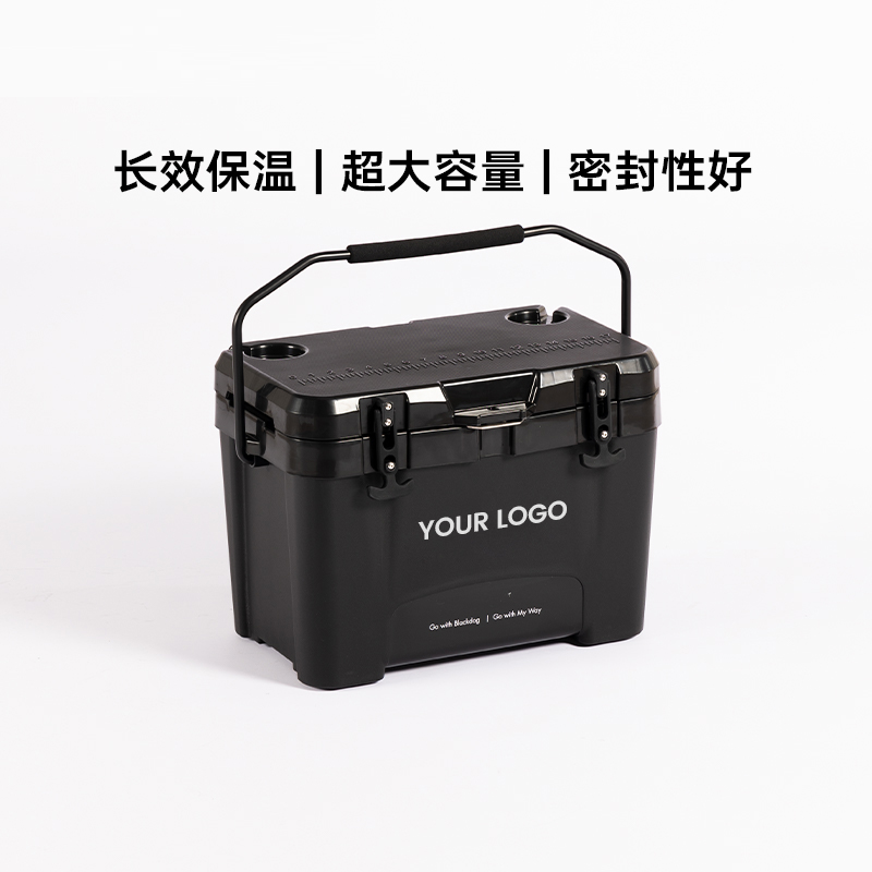 Cubo enfriador de hielo para acampar al aire libre de 26 l