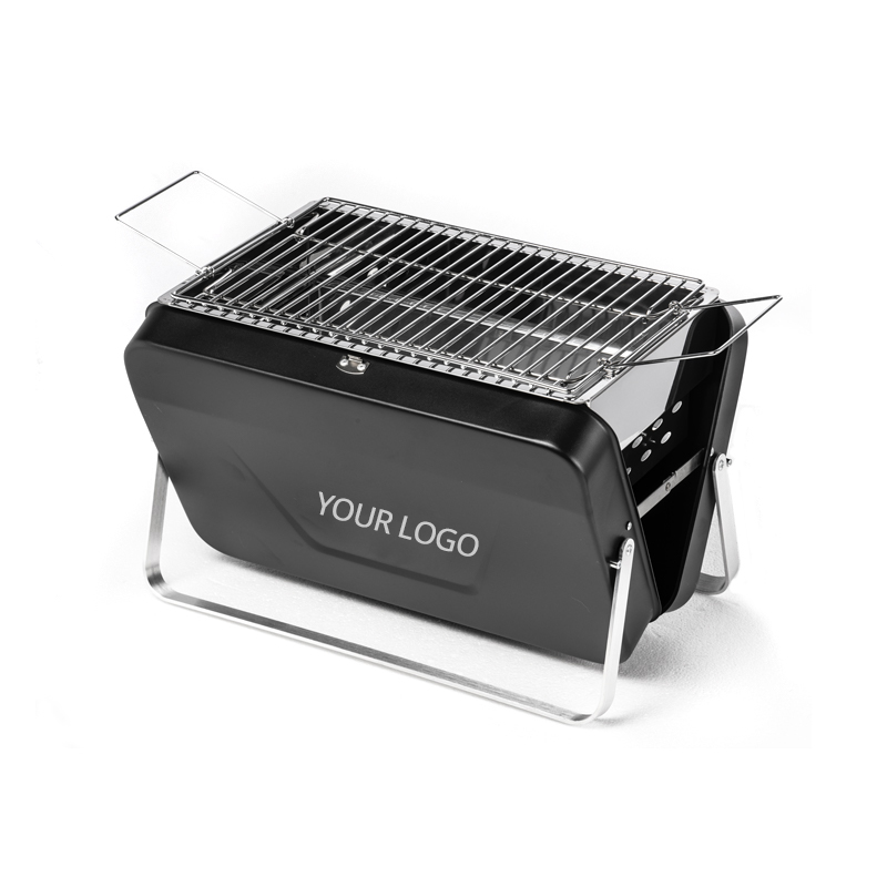 Parrilla de barbacoa plegable pequeña personalizada para exteriores para viajes familiares