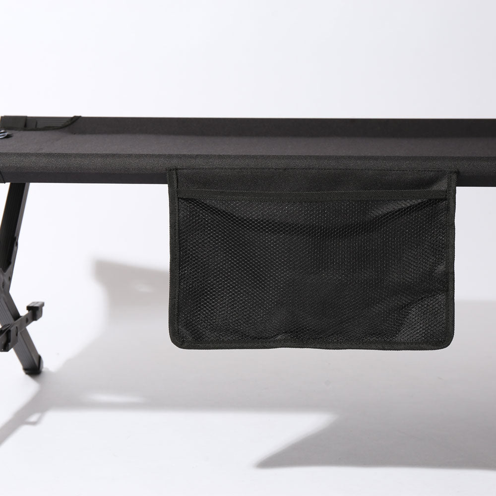 Cama de camping plegable de altura ajustable, catre para dormir al aire libre