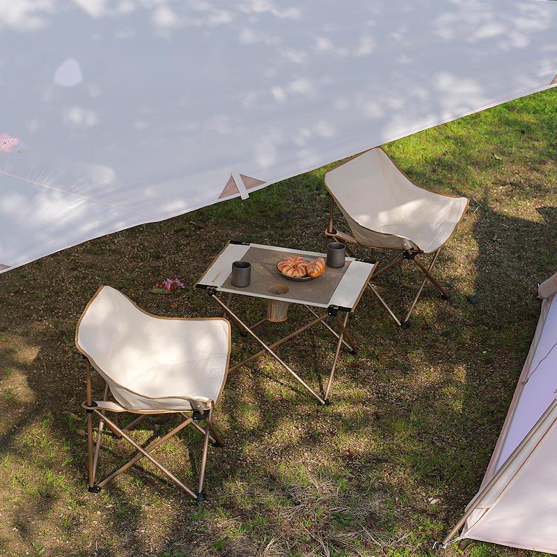 AMAZON - Silla plegable portátil para acampar, para playa, picnic, con bolsa de transporte