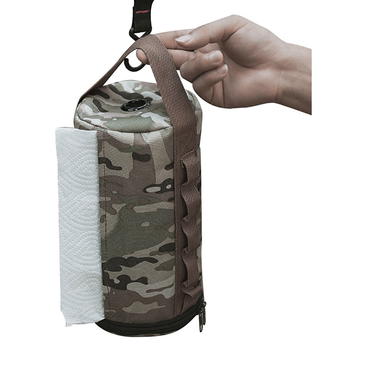 Bolsa de almacenamiento de poliéster para barbacoa, picnic y camping