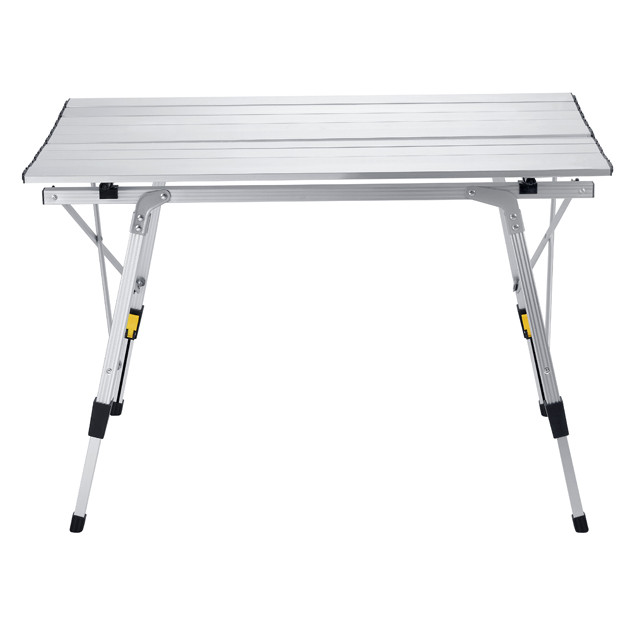 Mesa de camping plegable portátil | Altura ajustable, ultraligera, plegable