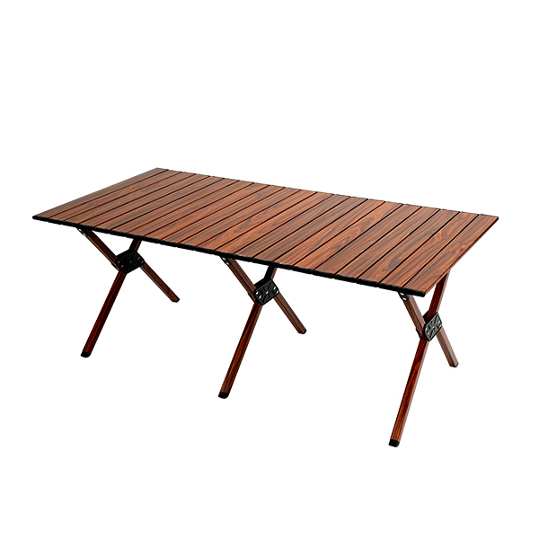Mesa plegable portátil de aluminio para acampar al aire libre