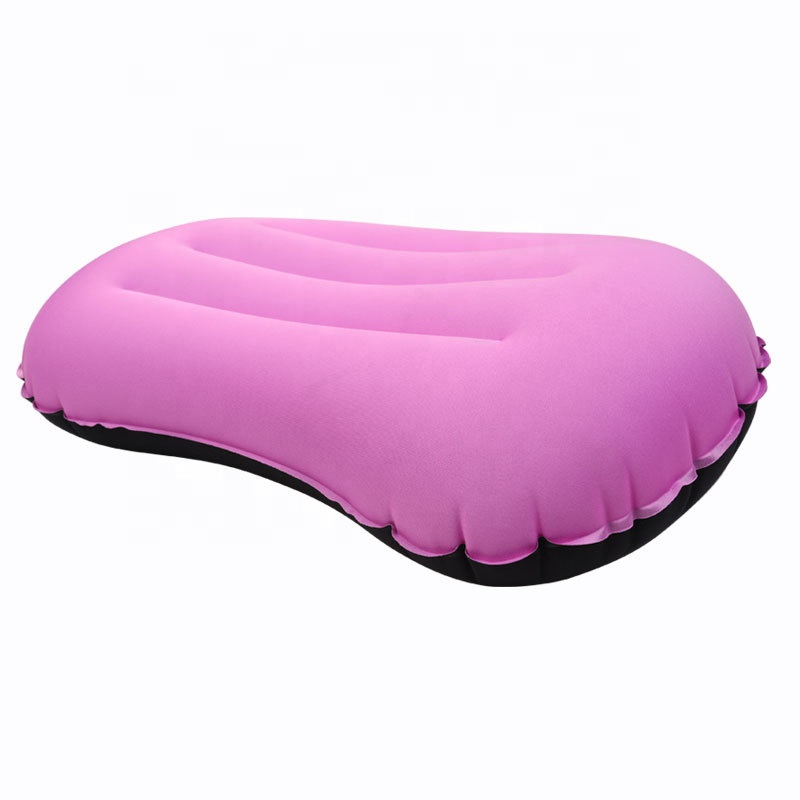 Almohada de aire ultraligera y comprimible para acampar, portátil, de TPU, para exteriores