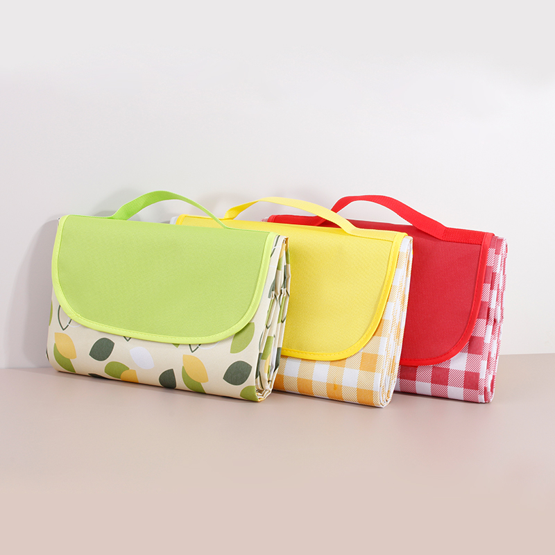 Manta de picnic para acampar multicolor: manta de picnic impermeable para exteriores
