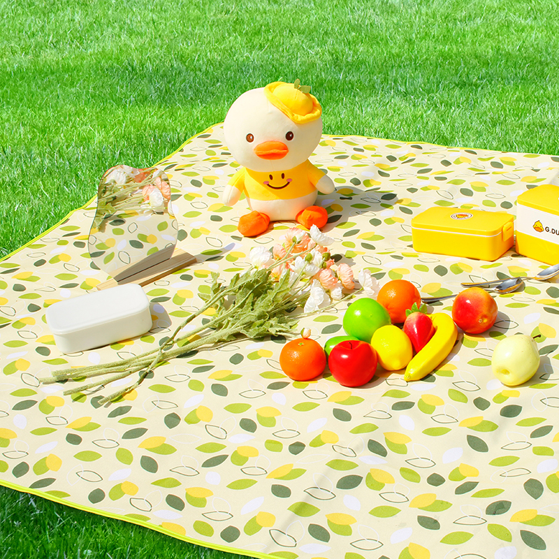 Manta de picnic para acampar multicolor: manta de picnic impermeable para exteriores