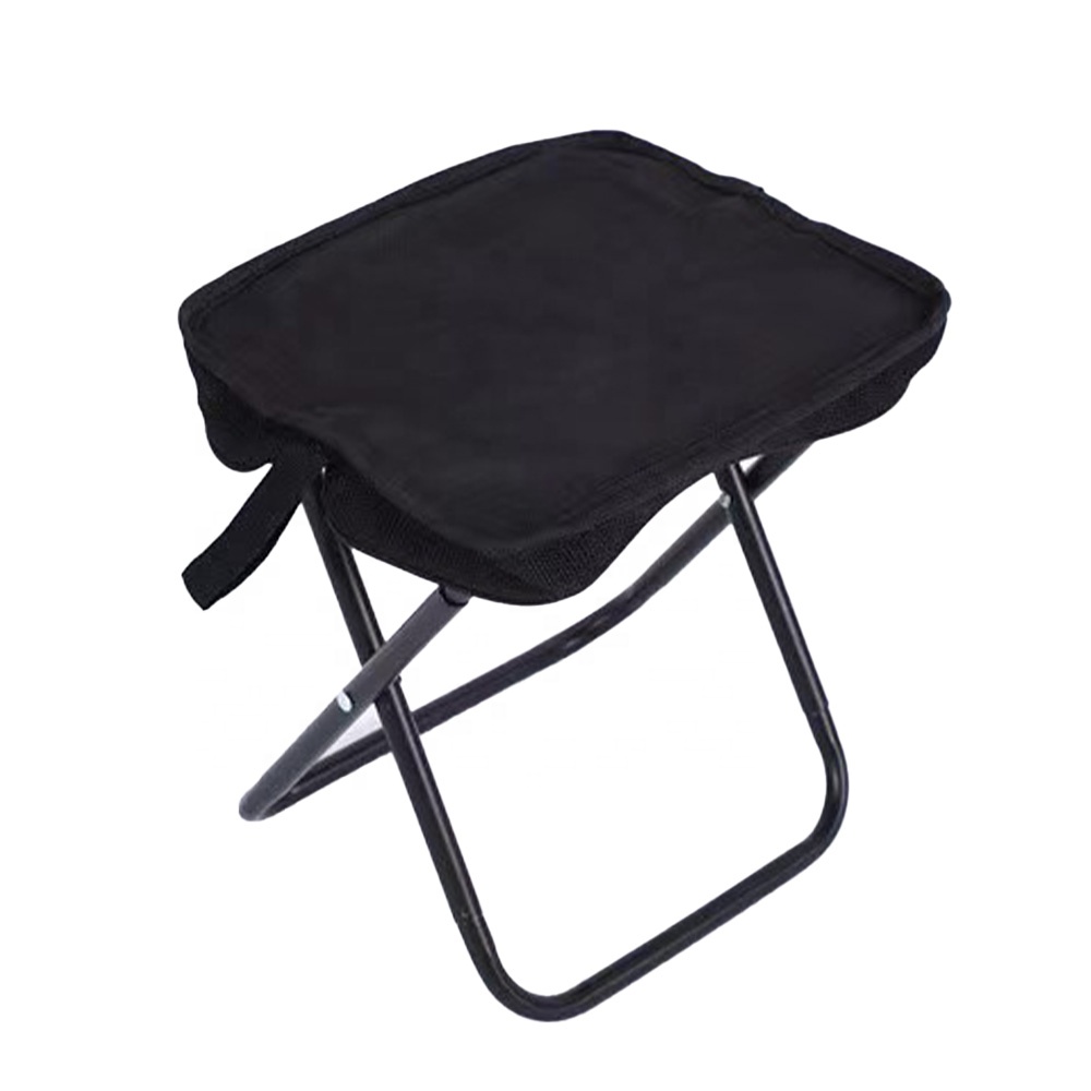 Mini taburete plegable portátil con bolsa de transporte con cremallera para acampar, viajar, hacer senderismo, hacer barbacoas, pescar y playa