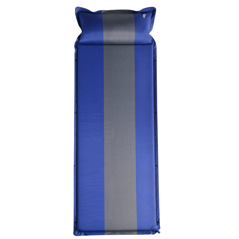 Colchón autoinflable para dormir para acampar al aire libre con almohada