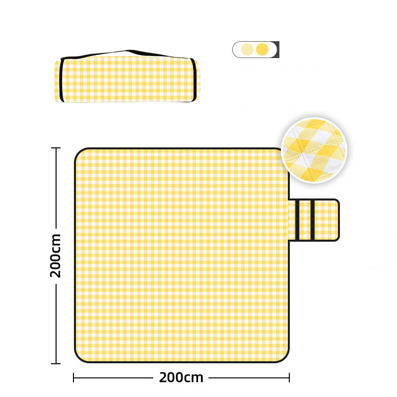 Esterilla de picnic Oxford impermeable de estilo nacional para acampar