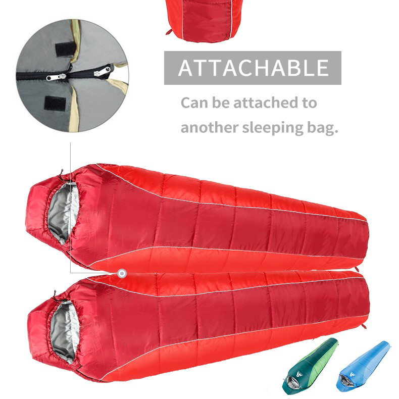 Sacos de dormir impermeables para acampar y hacer mochileros para viajes y senderismo