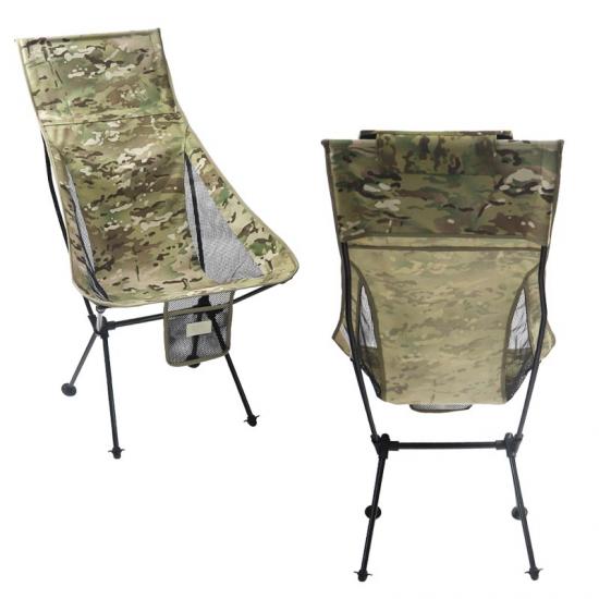 Silla de playa plegable de aleación de aluminio, silla portátil para exteriores, para jardín y ocio, con almohada desmontable