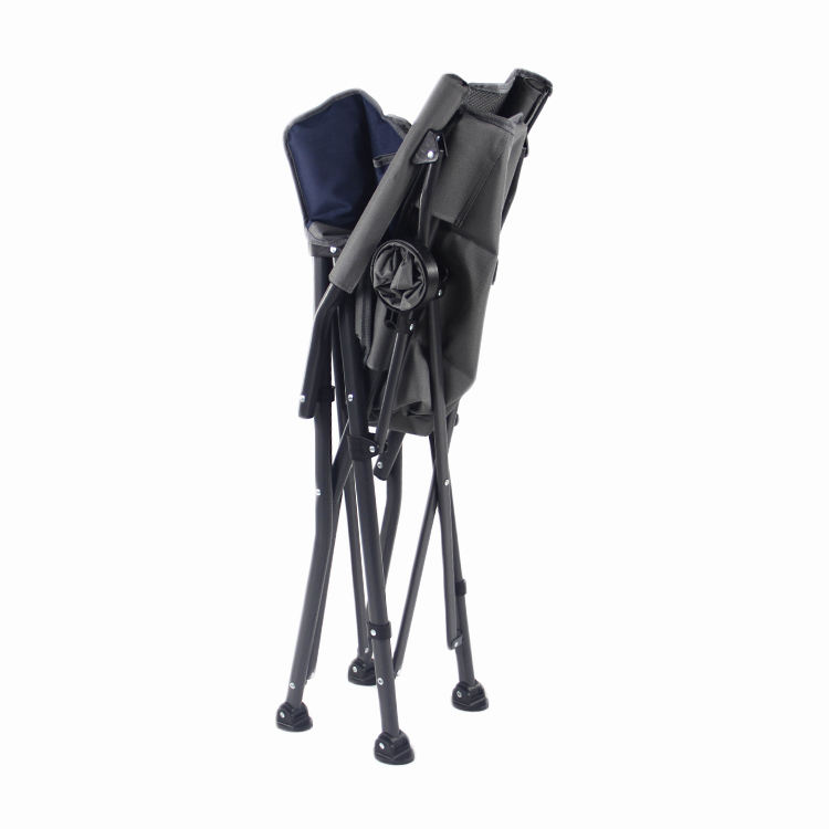 Silla de pesca con estructura de metal personalizable y asiento de gravedad cero