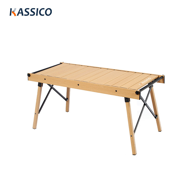 Mesa de picnic de aluminio desmontable para camping IGT