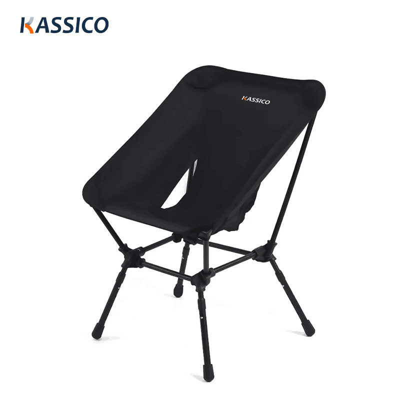 Silla de camping plegable de aluminio ajustable con 3 marchas