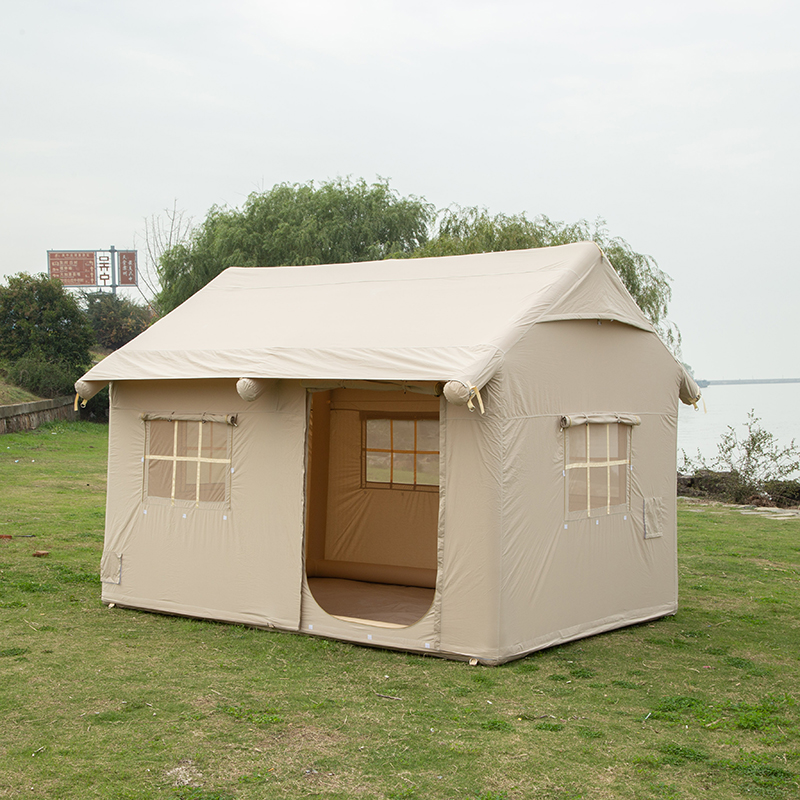 Tienda inflable de aire automática Glamping de lujo