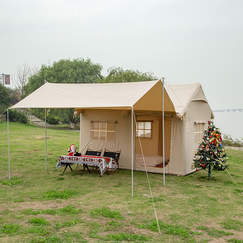 Tienda inflable de aire automática Glamping de lujo