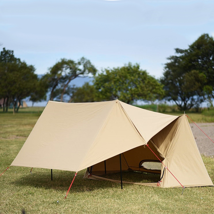 Tienda de campaña al aire libre con protección UV