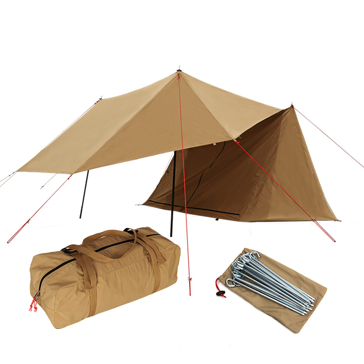 Tienda de campaña al aire libre con protección UV