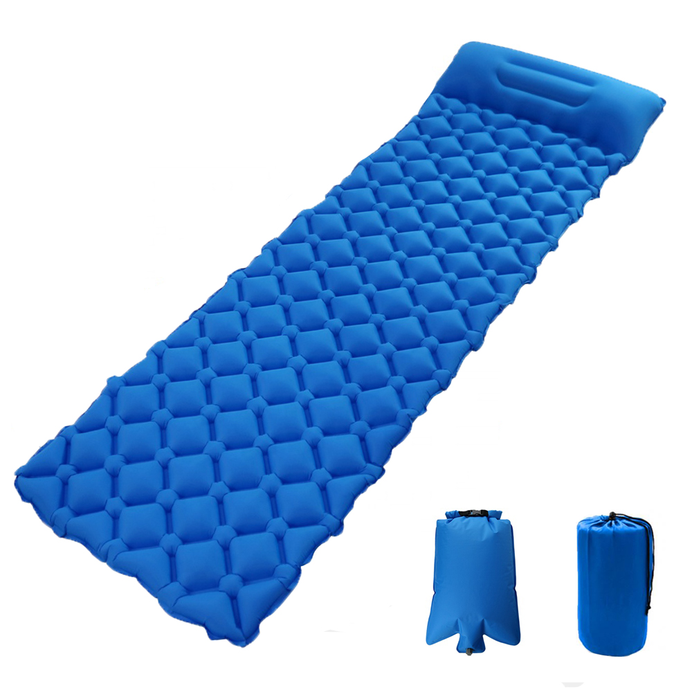 Colchoneta inflable ultraligera para acampar con aire de TPU